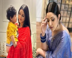 ছেলের নাম থেকে ‘রাজ্য’ বাদ দিয়ে নতুন নাম রাখলেন পরীমণি